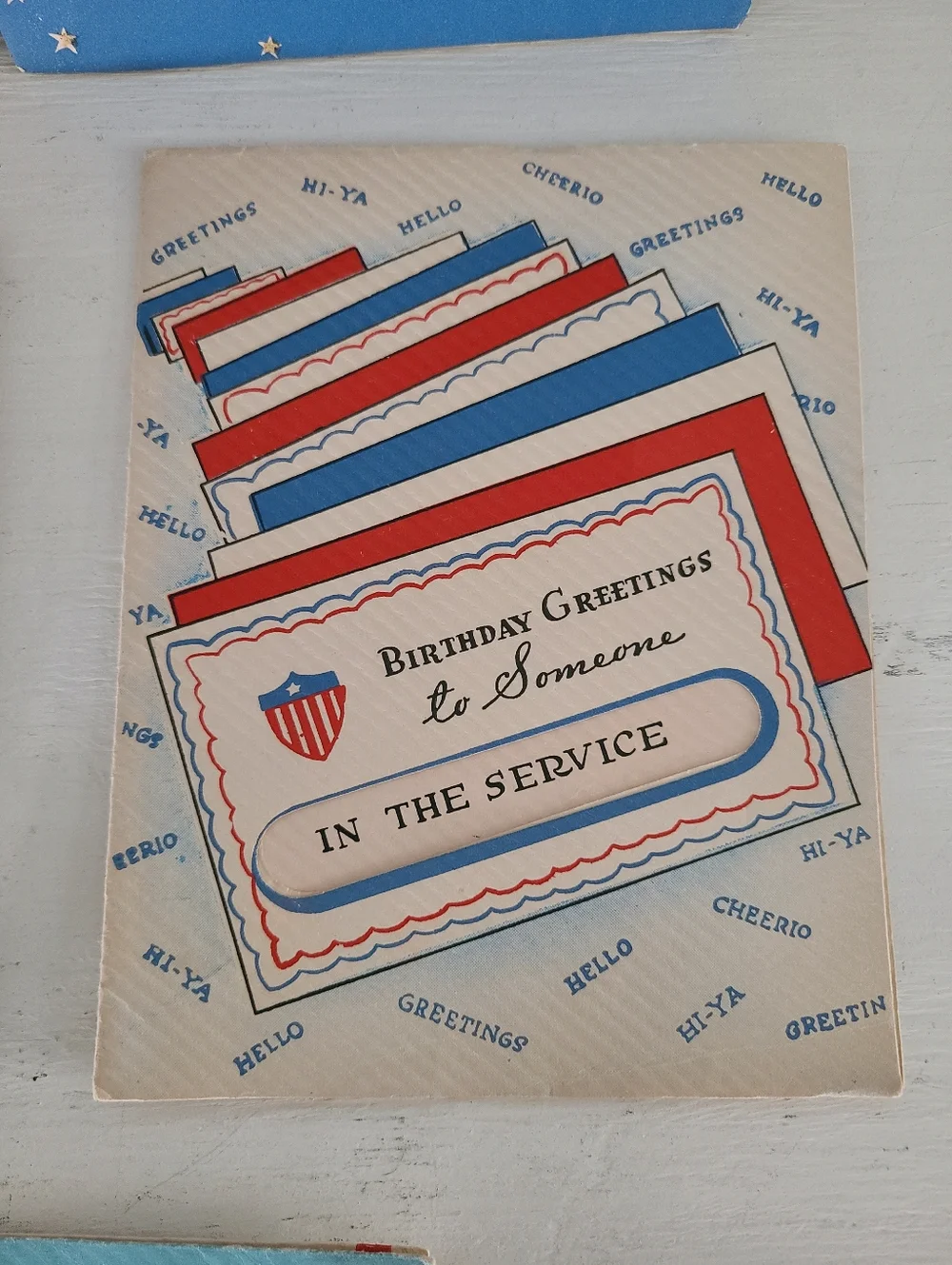 Vintage Military Greeting Cards Unused